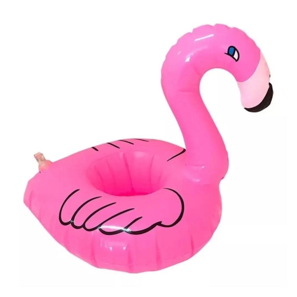 Boias Porta Copo Flamingo Praia Piscina Festa Pacote com 50