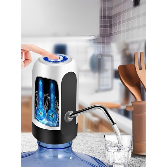 Bomba Elétrica Universal P/Garrafão Galão Água Recarregável USB /Galão de Água Caixa com 10