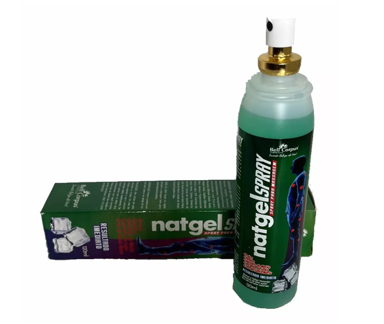 Natgel Spray 120ml Natgel spray Un Caixa com 12
