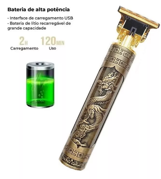 Maquina Profissional Para Cortar Cabelo e Fazer Barba - Trimmer Suit