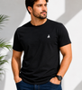 Camiseta Masculina Algodão com Elastano