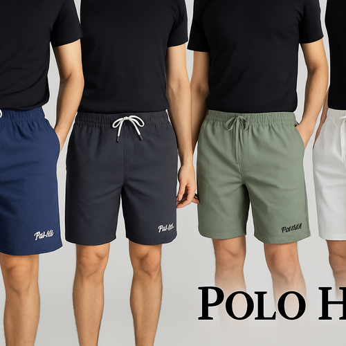 Short Masculino Peletizado Pacote com 10