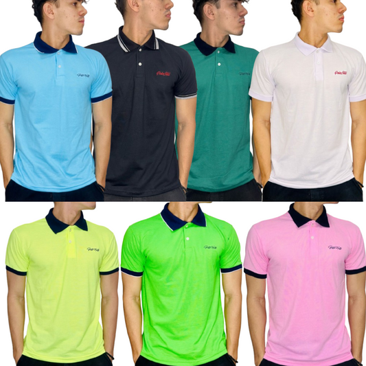 Camisa Polo Hill Gola Polo Masculina Pacote com 10