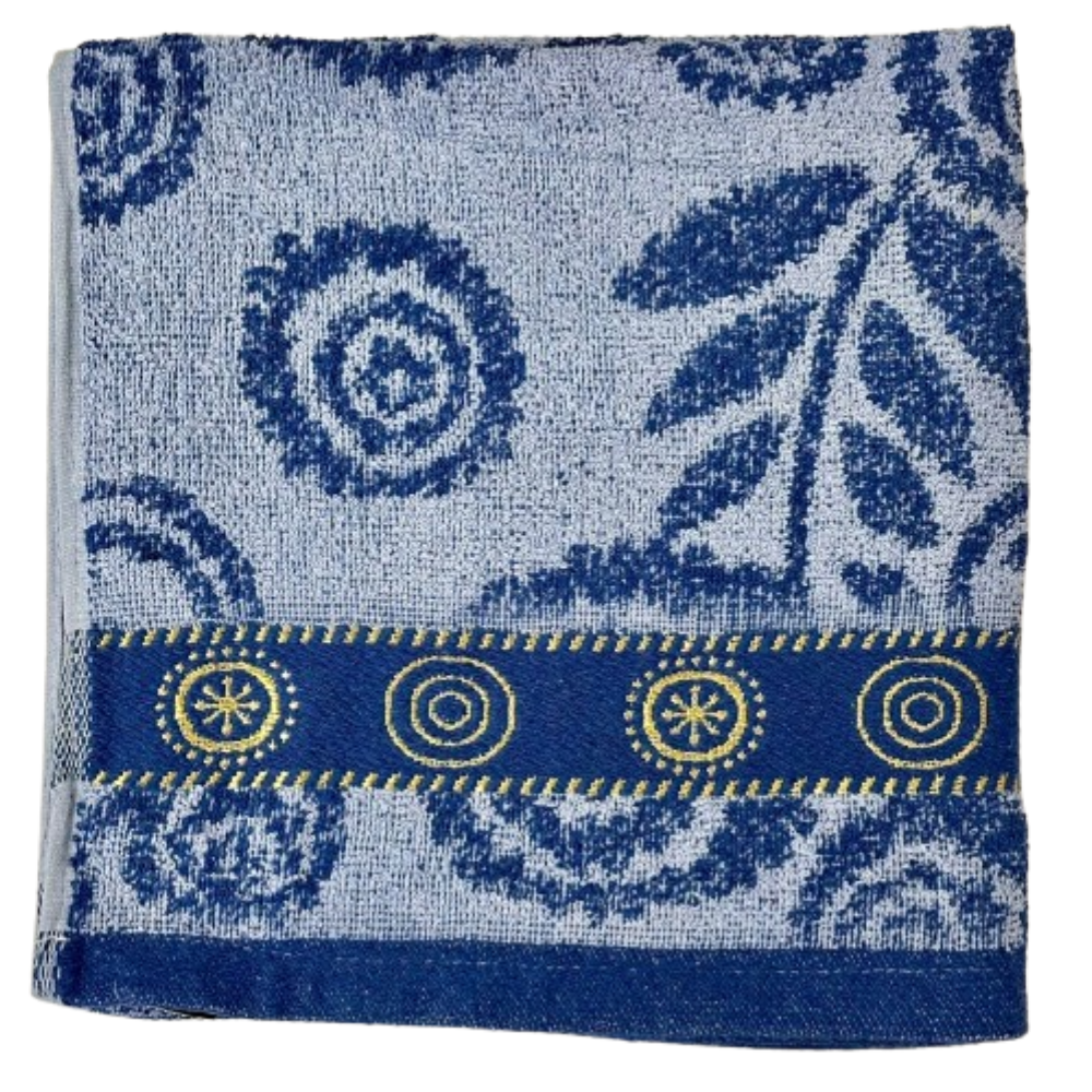 Toalha de banho Jakar estampada e Listrada