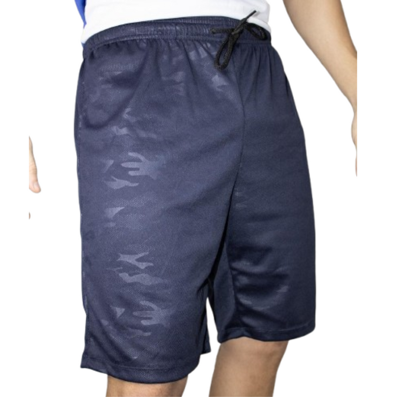 Short Dryfit duplo masculino compressão aquecedor camuflado treino academia