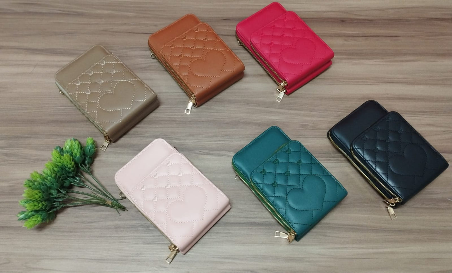 Bolsas de Mão - Estilo Carteira Feminina Pacote com 10