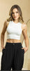 Camiseta Cropped feminino em Poliamida