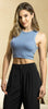 Camiseta Cropped feminino em Poliamida