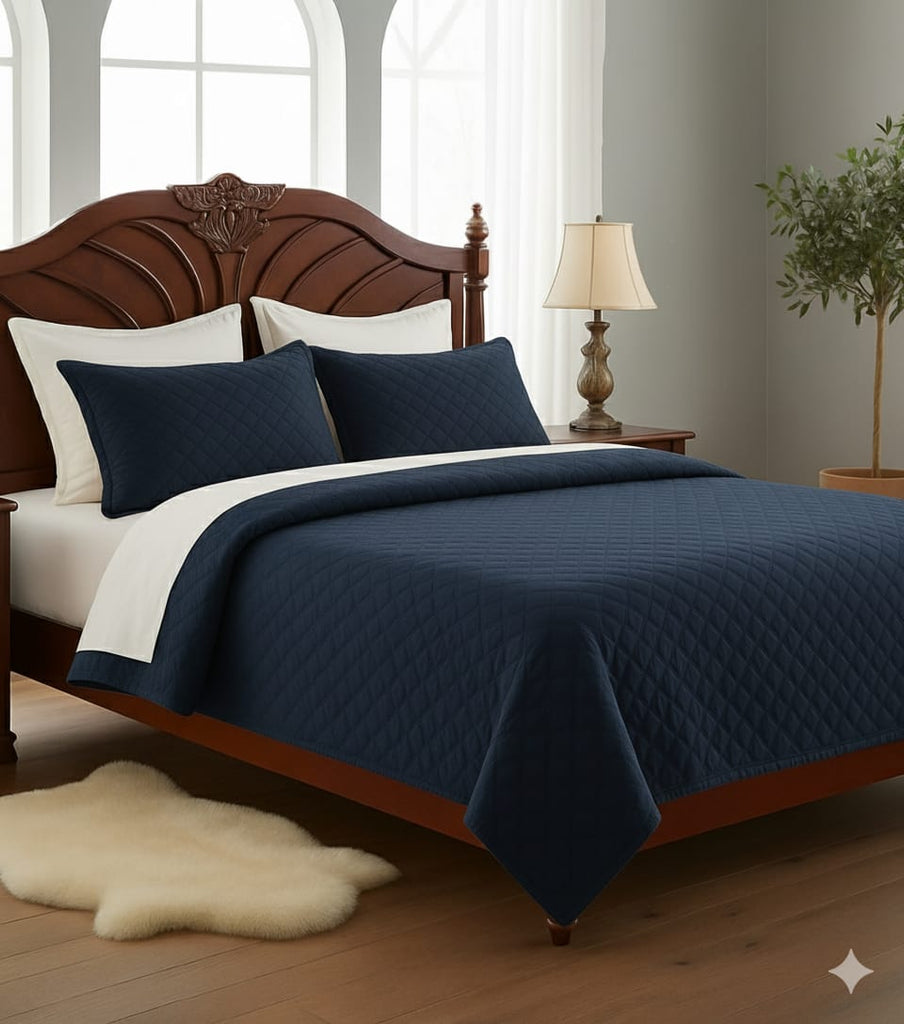 Cobre Leito Casal Roma – Conforto e Elegância para o Seu Quarto