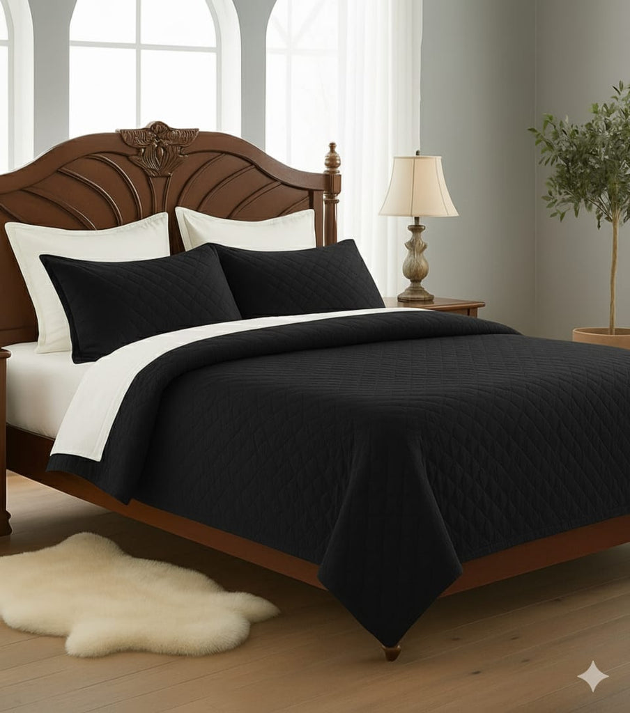 Cobre Leito Casal Roma – Conforto e Elegância para o Seu Quarto