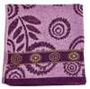 Toalha de banho Jakar estampada e Listrada