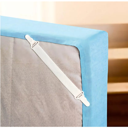 Prendedores Elástico P/lençol Segura Prende Presilha cama - Caixa com 10 kits de 4