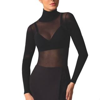 Camisete Segunda pele  Feminina Manga longa Fio 40