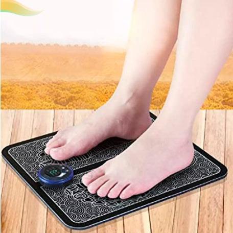 Massageador Elétrico Para Os Pés Cor Preto
